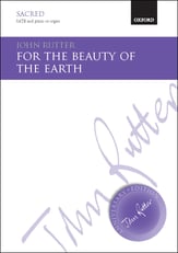 For the Beauty of the Earth SATB choral sheet music cover